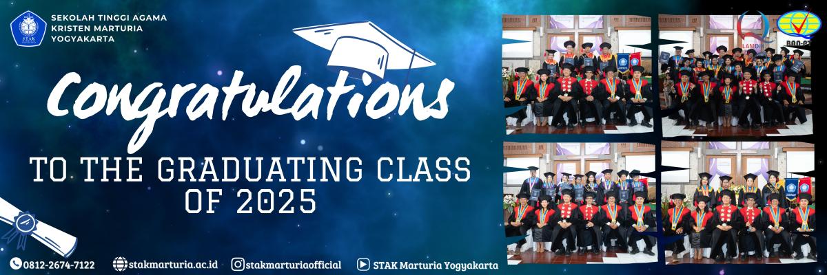 Wisuda STAK Marturia Tahun 2025