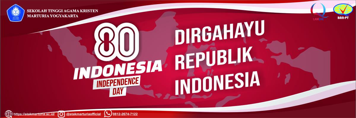 DIRGAHAYU REPUBLIK INDONESIA KE-80
